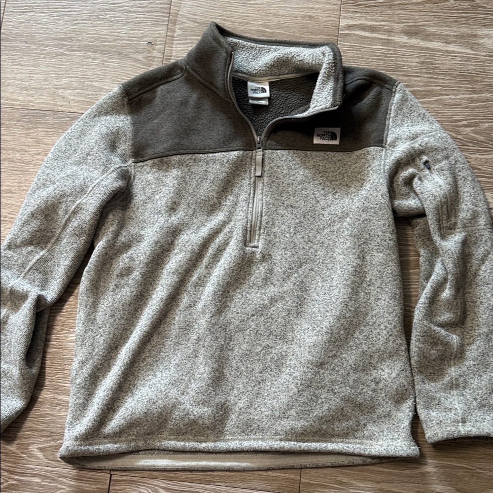 The North Face Men's Two-Tone Zip-Up Sweater